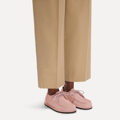 Utti Lace Suede Leather in Color Pink Clay | Birkenstock