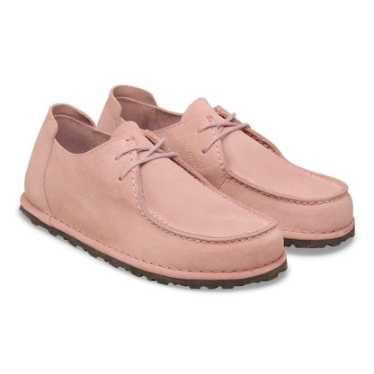 Utti Lace Suede Leather in Color Pink Clay | Birkenstock