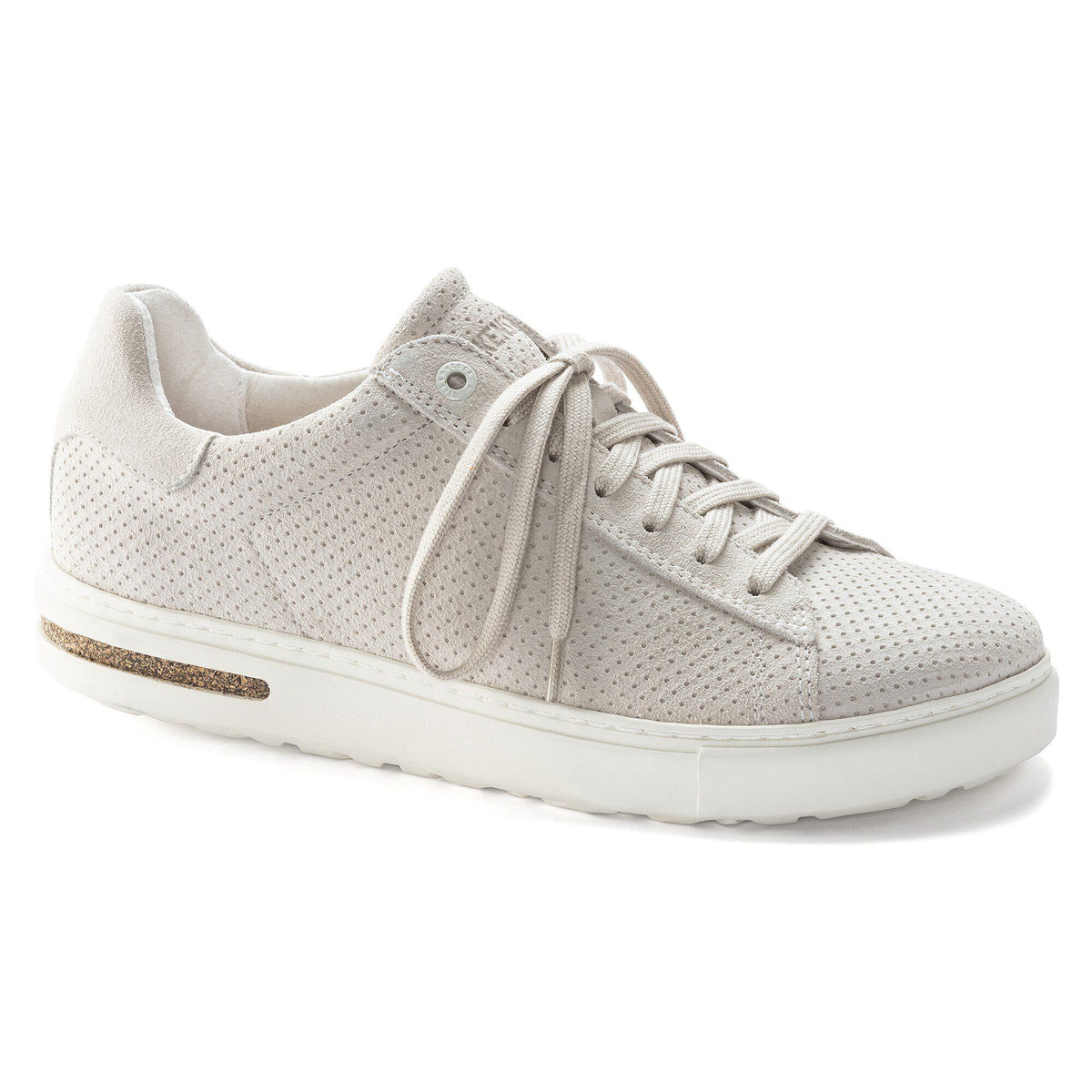 Bend Low Suede Embossed in Color Antique White | Birkenstock