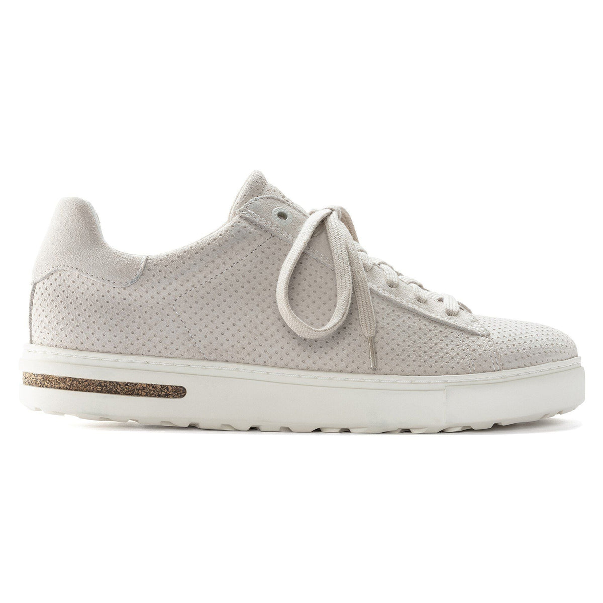 Bend Low Suede Embossed in Color Antique White | Birkenstock