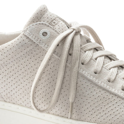 Bend Low Suede Embossed in Color Antique White | Birkenstock