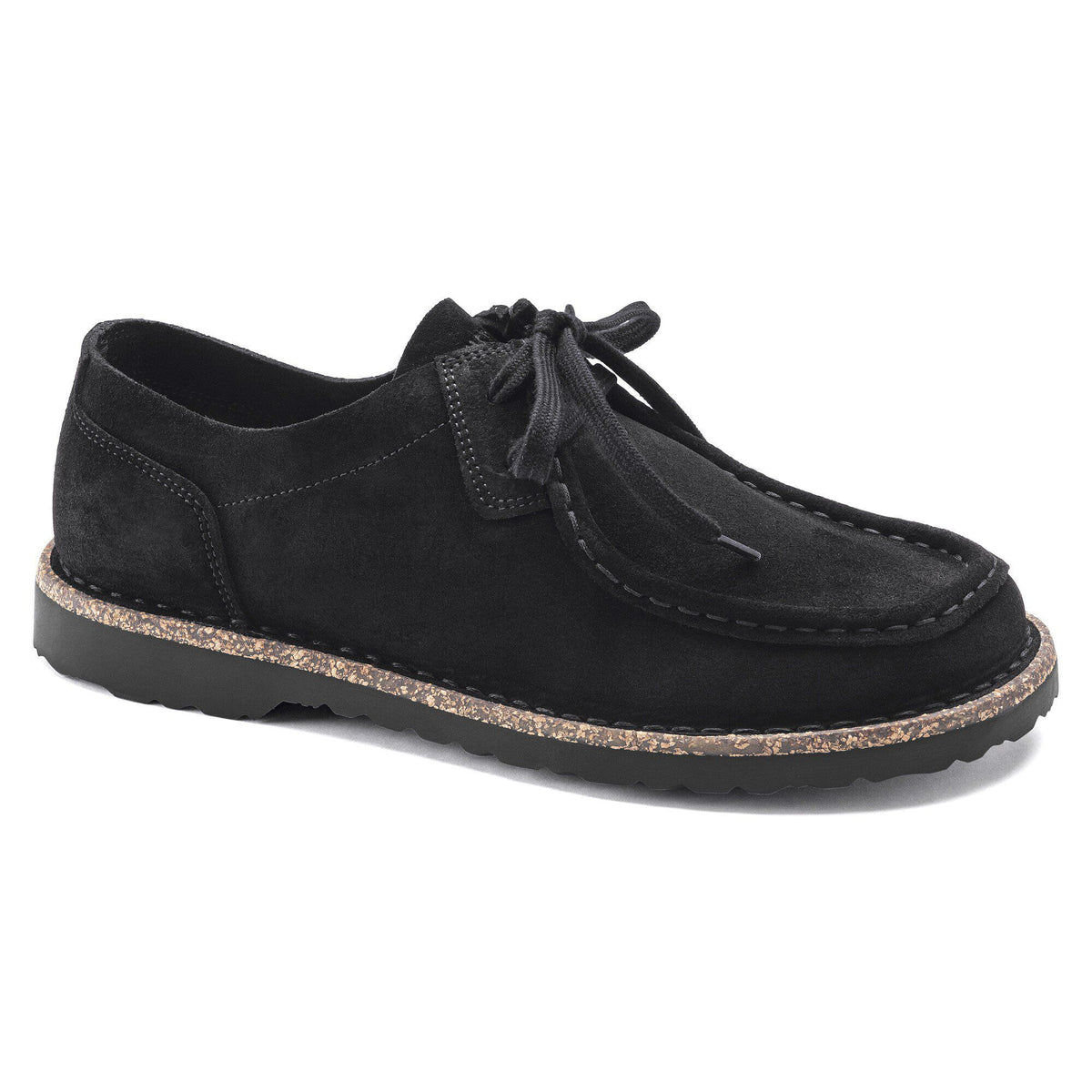 Pasadena III Suede Leather in Color Black | Birkenstock