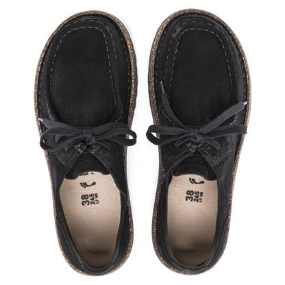 Pasadena III Suede Leather in Color Black | Birkenstock