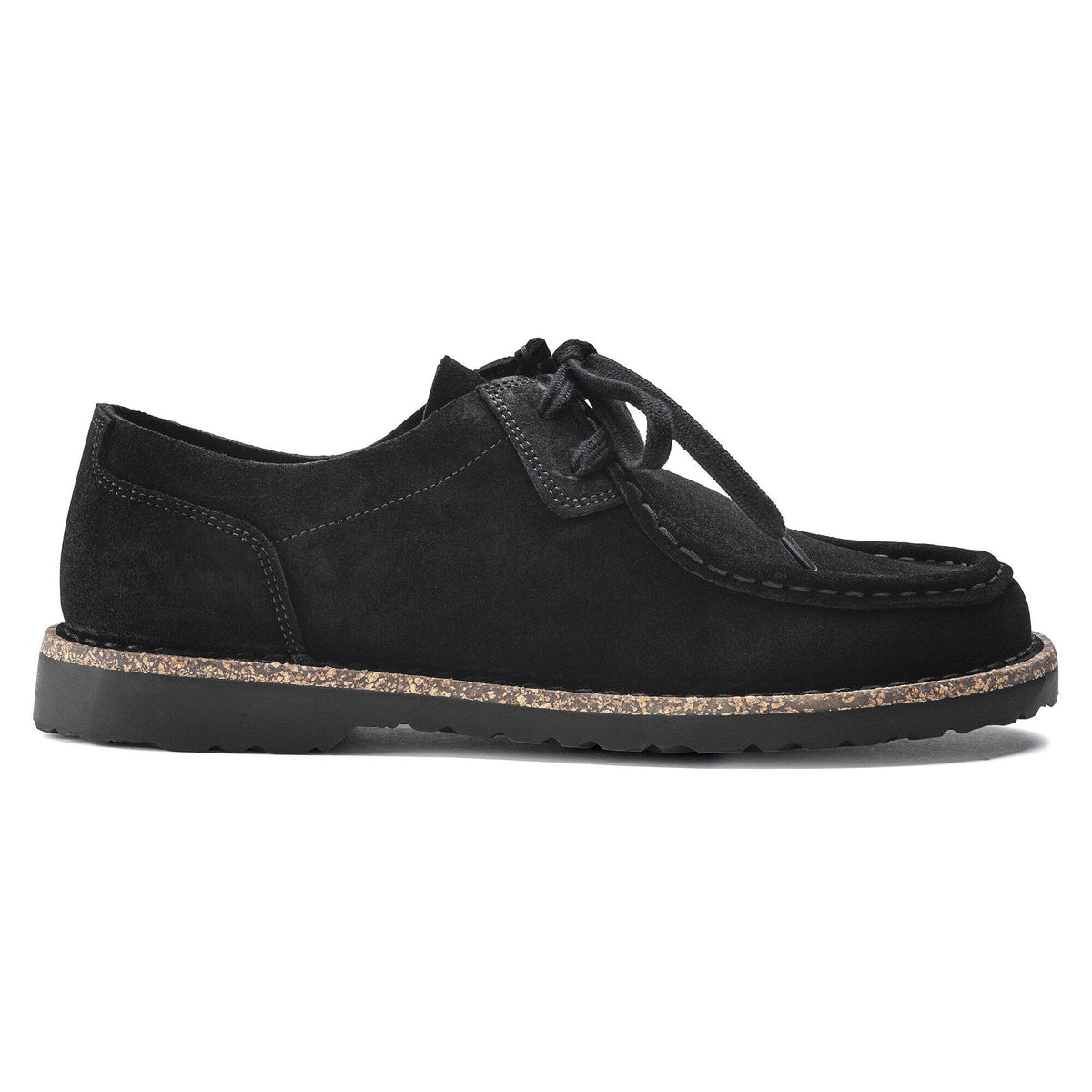 Pasadena III Suede Leather in Color Black | Birkenstock