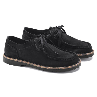 Pasadena III Suede Leather in Color Black | Birkenstock