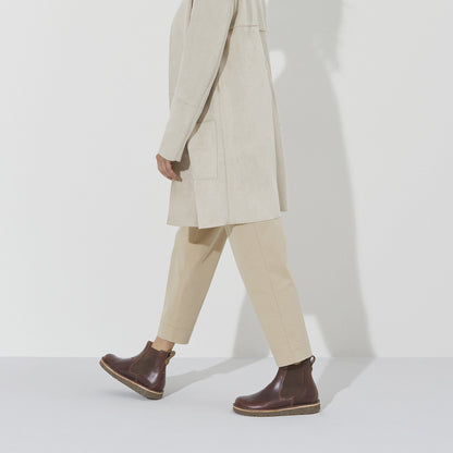 Birmingham Slip On Women Oiled Leather in Color Roast | Birkenstock