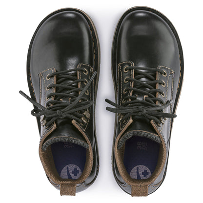 Birmingham Lace Men Oiled Leather in Color Black | Birkenstock