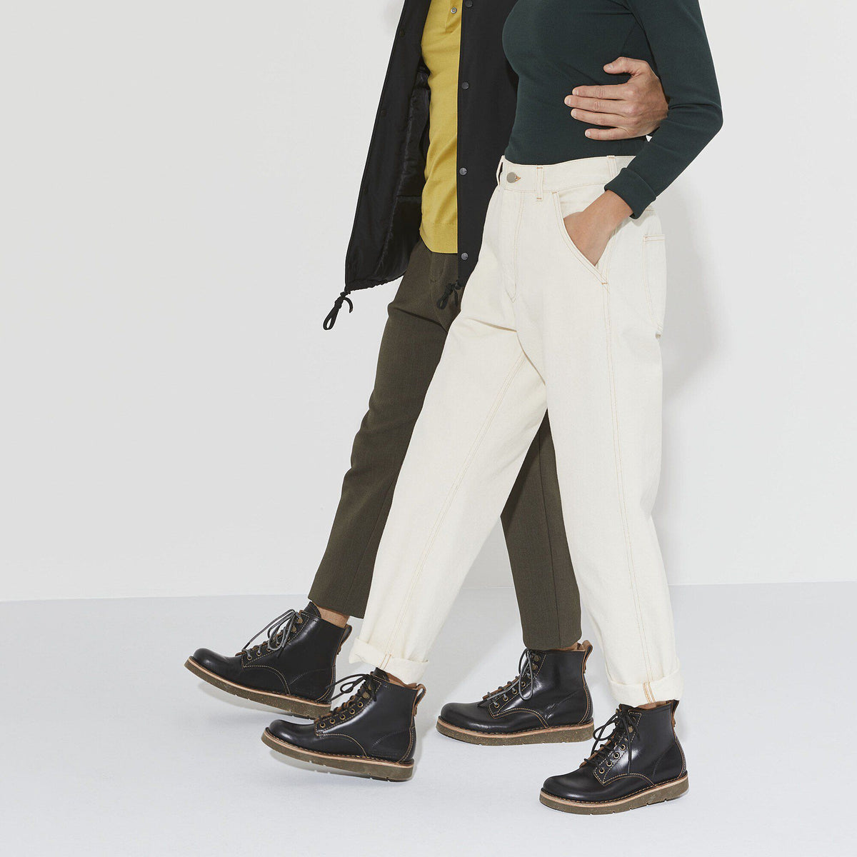 Birmingham Lace Men Oiled Leather in Color Black | Birkenstock