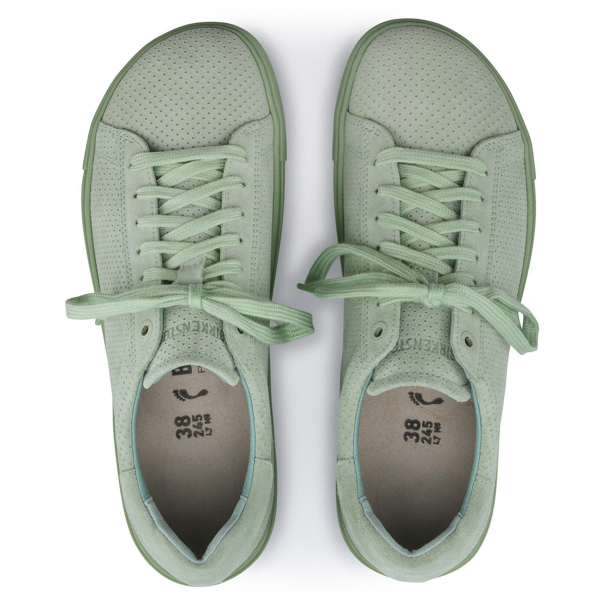 Bend Low Suede Embossed in Color Matcha | Birkenstock