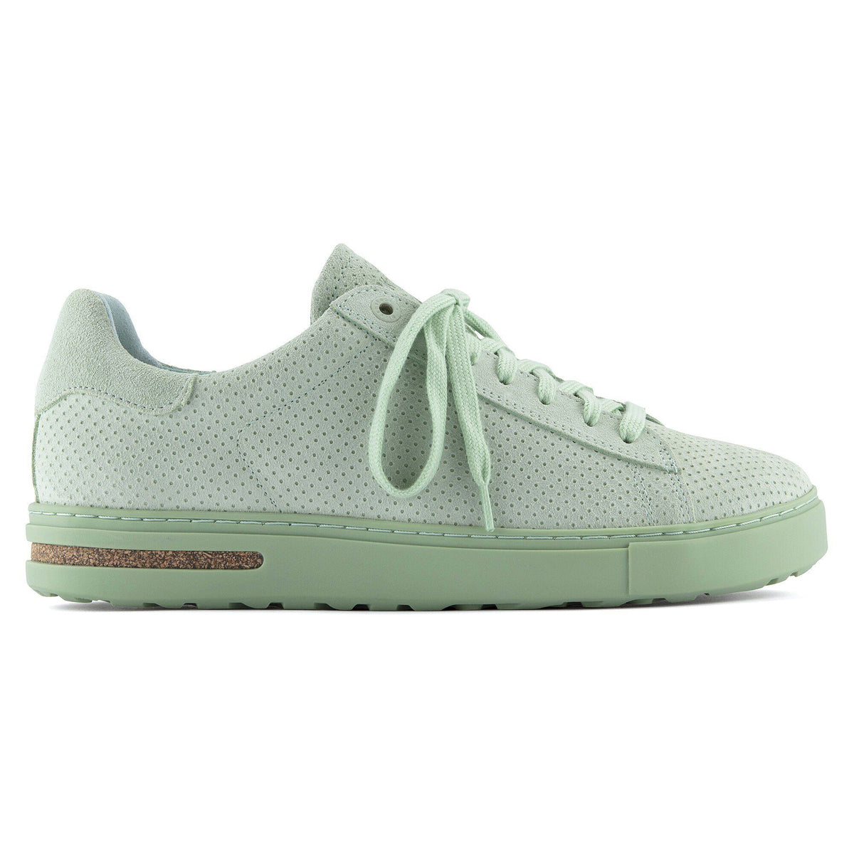 Bend Low Suede Embossed in Color Matcha | Birkenstock
