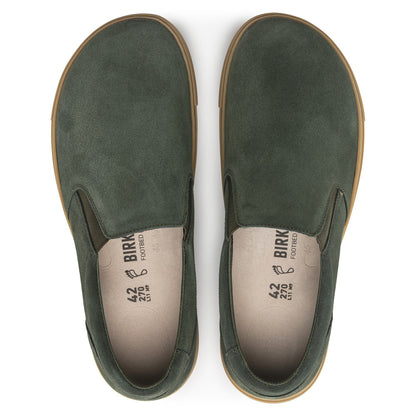 Oswego Suede Leather in Color Thyme | Birkenstock