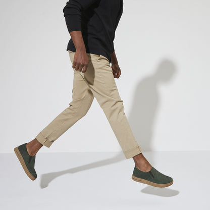 Oswego Suede Leather in Color Thyme | Birkenstock
