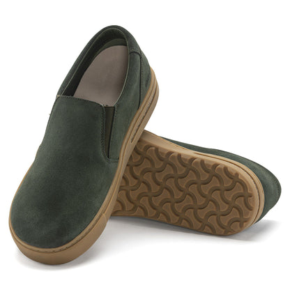 Oswego Suede Leather in Color Thyme | Birkenstock