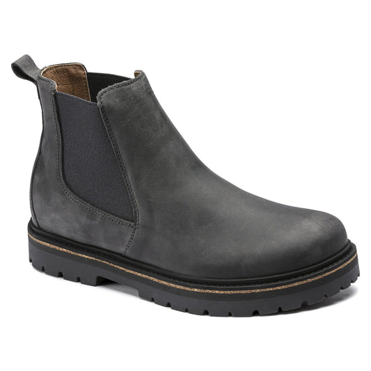Stalon Nubuck Leather in Color Graphite | Birkenstock