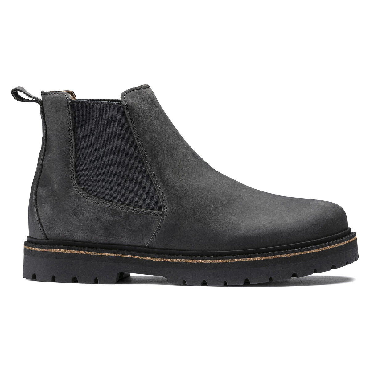 Stalon Nubuck Leather in Color Graphite | Birkenstock