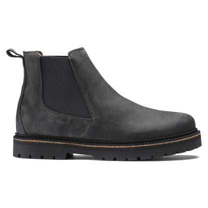 Stalon Nubuck Leather in Color Graphite | Birkenstock