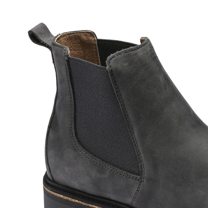 Stalon Nubuck Leather in Color Graphite | Birkenstock