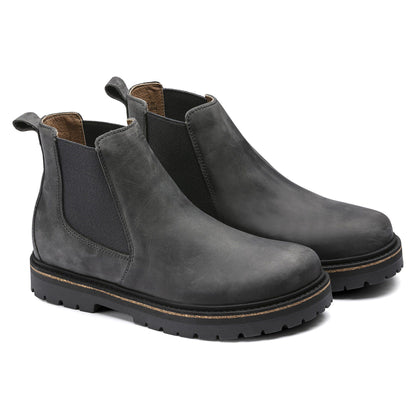 Stalon Nubuck Leather in Color Graphite | Birkenstock