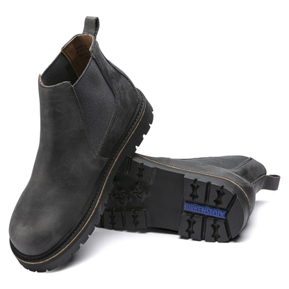 Stalon Nubuck Leather in Color Graphite | Birkenstock