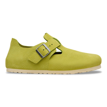 London Nubuck Leather in Color Archive Mid Green | Birkenstock