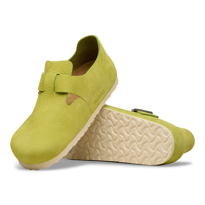 London Nubuck Leather in Color Archive Mid Green | Birkenstock