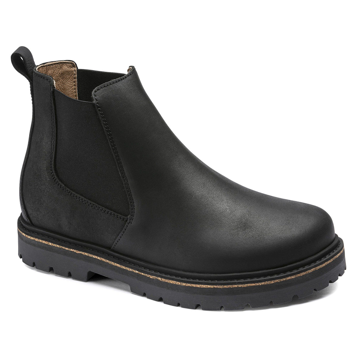 Stalon Nubuck Leather in Color Black | Birkenstock