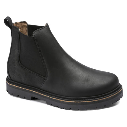 Stalon Nubuck Leather in Color Black | Birkenstock