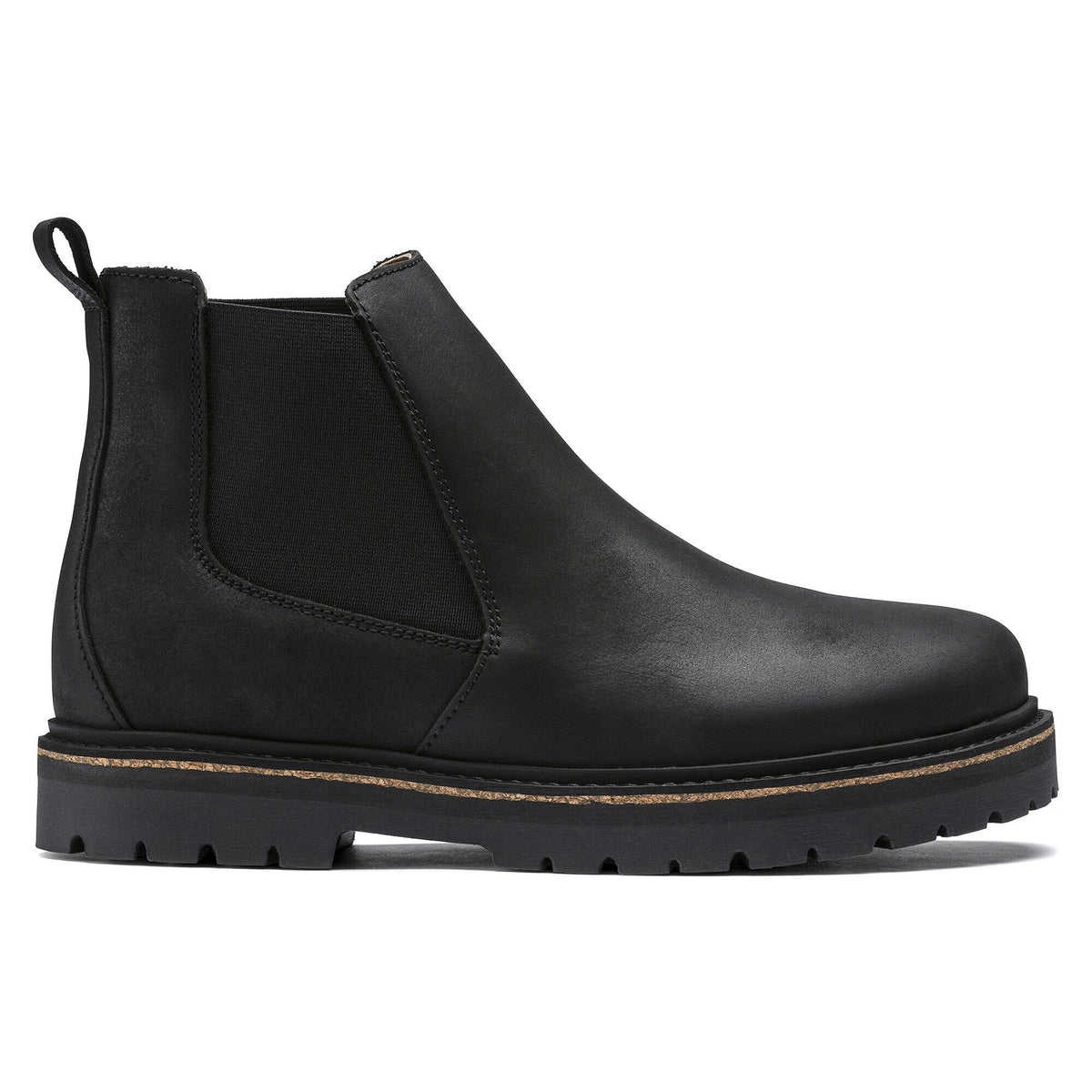 Stalon Nubuck Leather in Color Black | Birkenstock