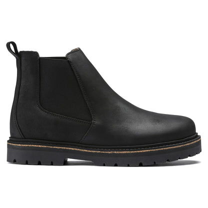 Stalon Nubuck Leather in Color Black | Birkenstock