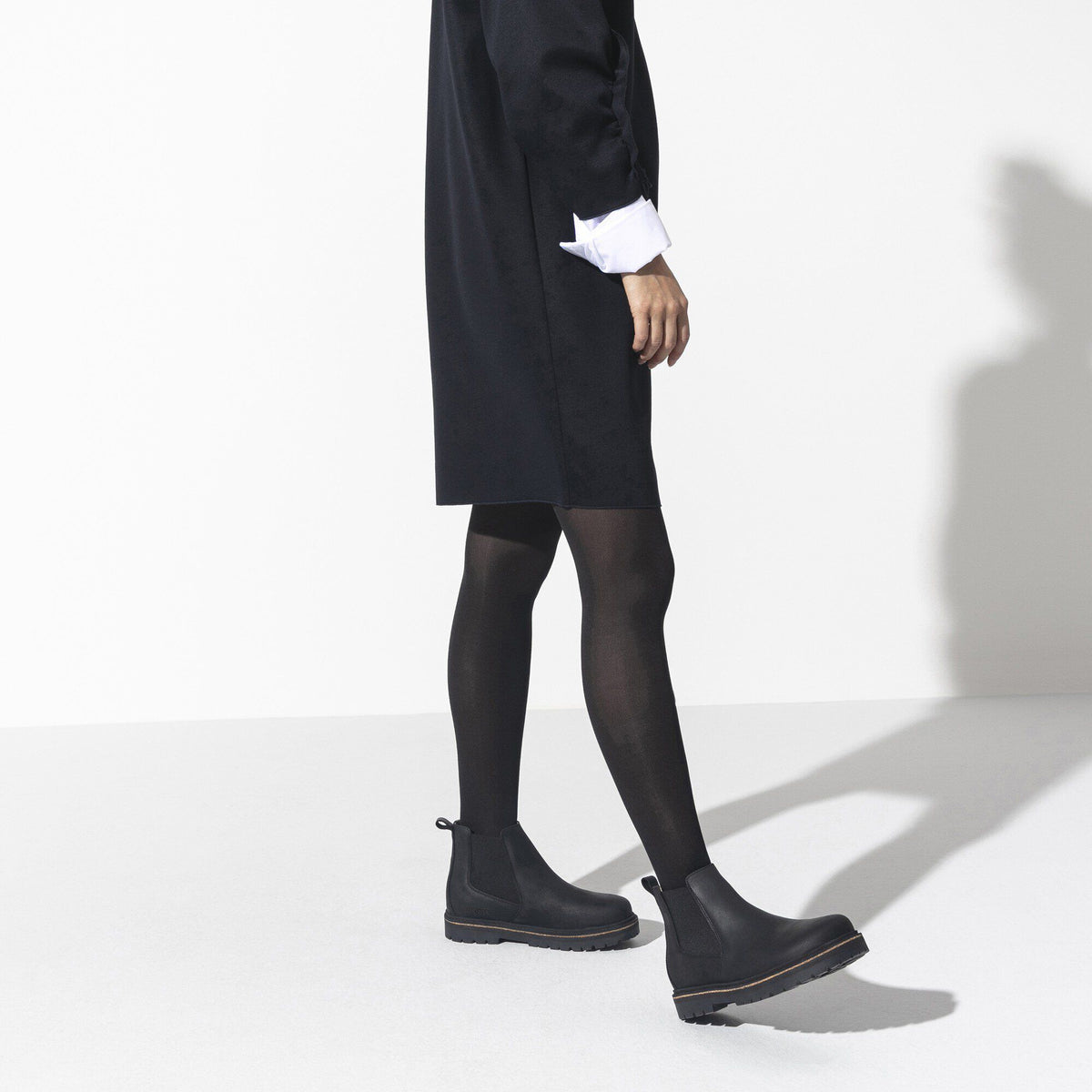 Stalon Nubuck Leather in Color Black | Birkenstock