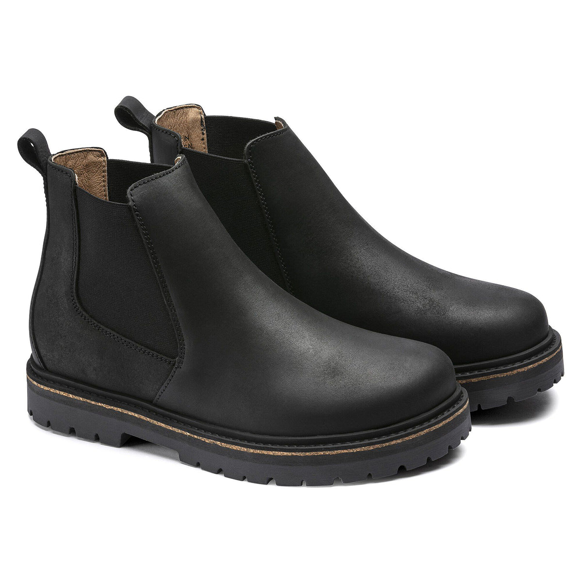 Stalon Nubuck Leather in Color Black | Birkenstock