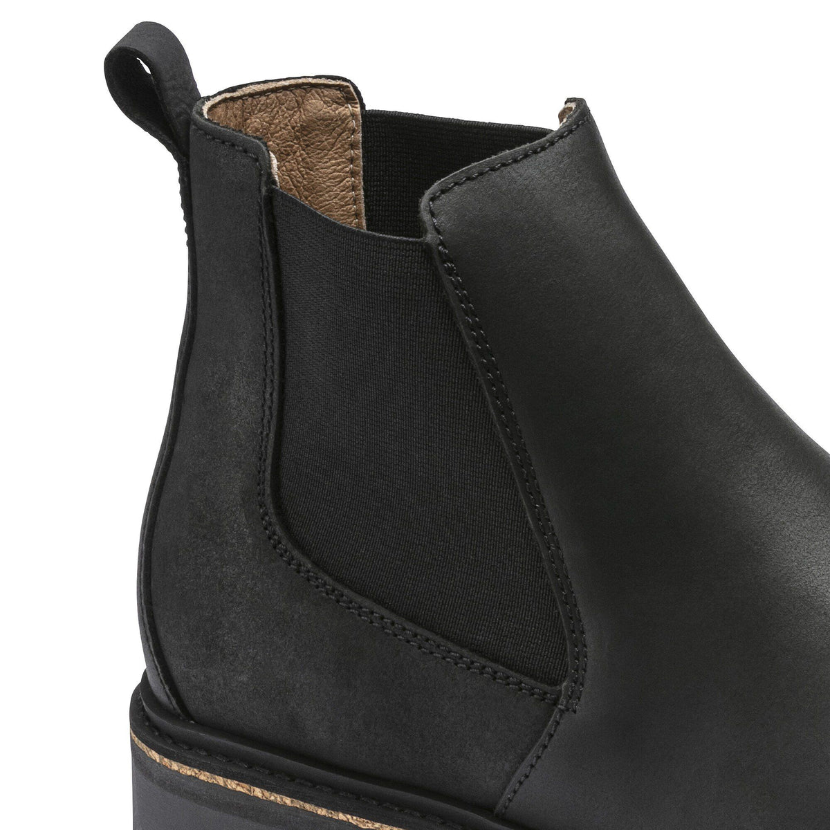 Stalon Nubuck Leather in Color Black | Birkenstock