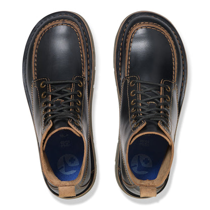 Birmingham Moc Oiled Leather in Color Black | Birkenstock