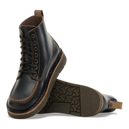 Birmingham Moc Oiled Leather in Color Black | Birkenstock