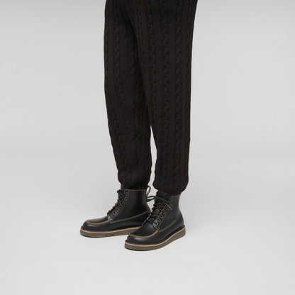 Birmingham Moc Oiled Leather in Color Black | Birkenstock