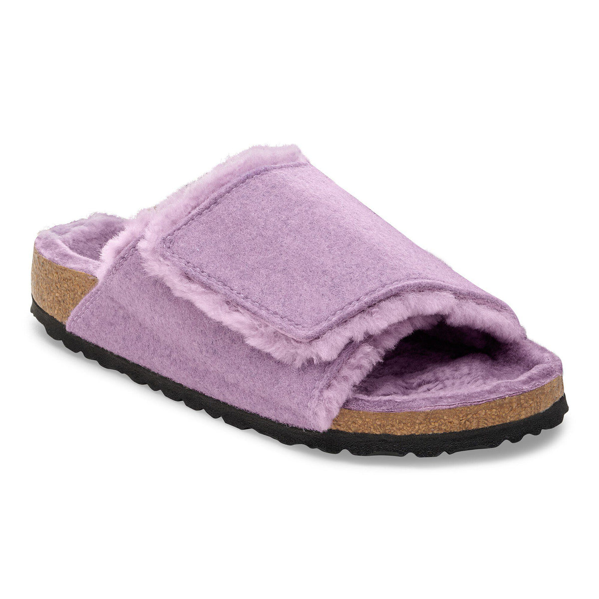 Solana Shearling Felt in Color Mauve | Birkenstock