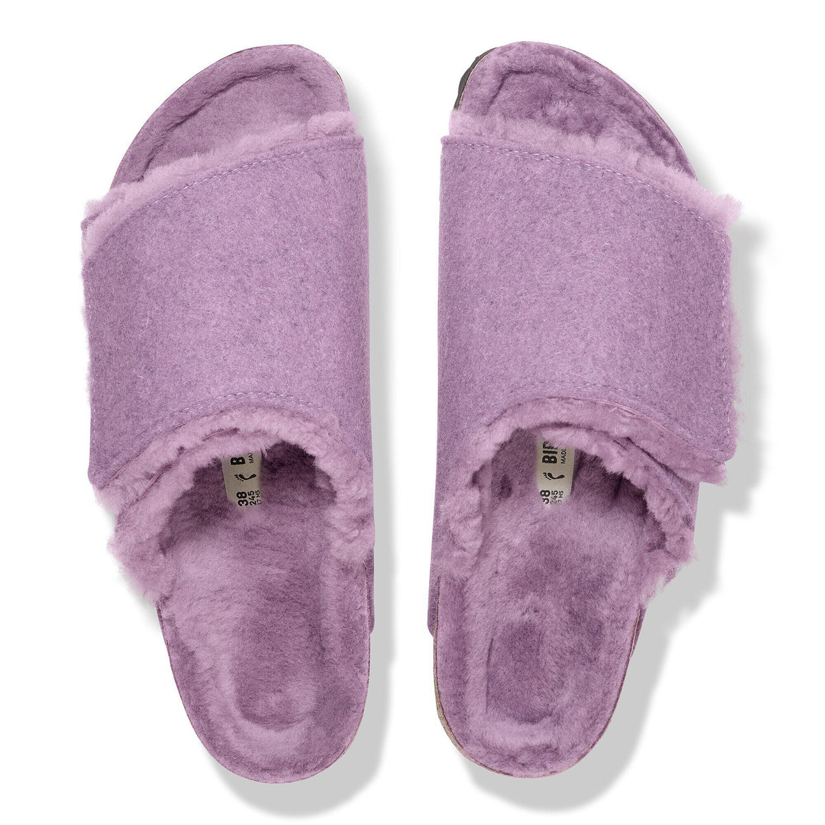Solana Shearling Felt in Color Mauve | Birkenstock