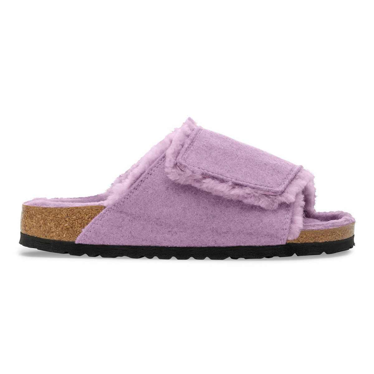 Solana Shearling Felt in Color Mauve | Birkenstock
