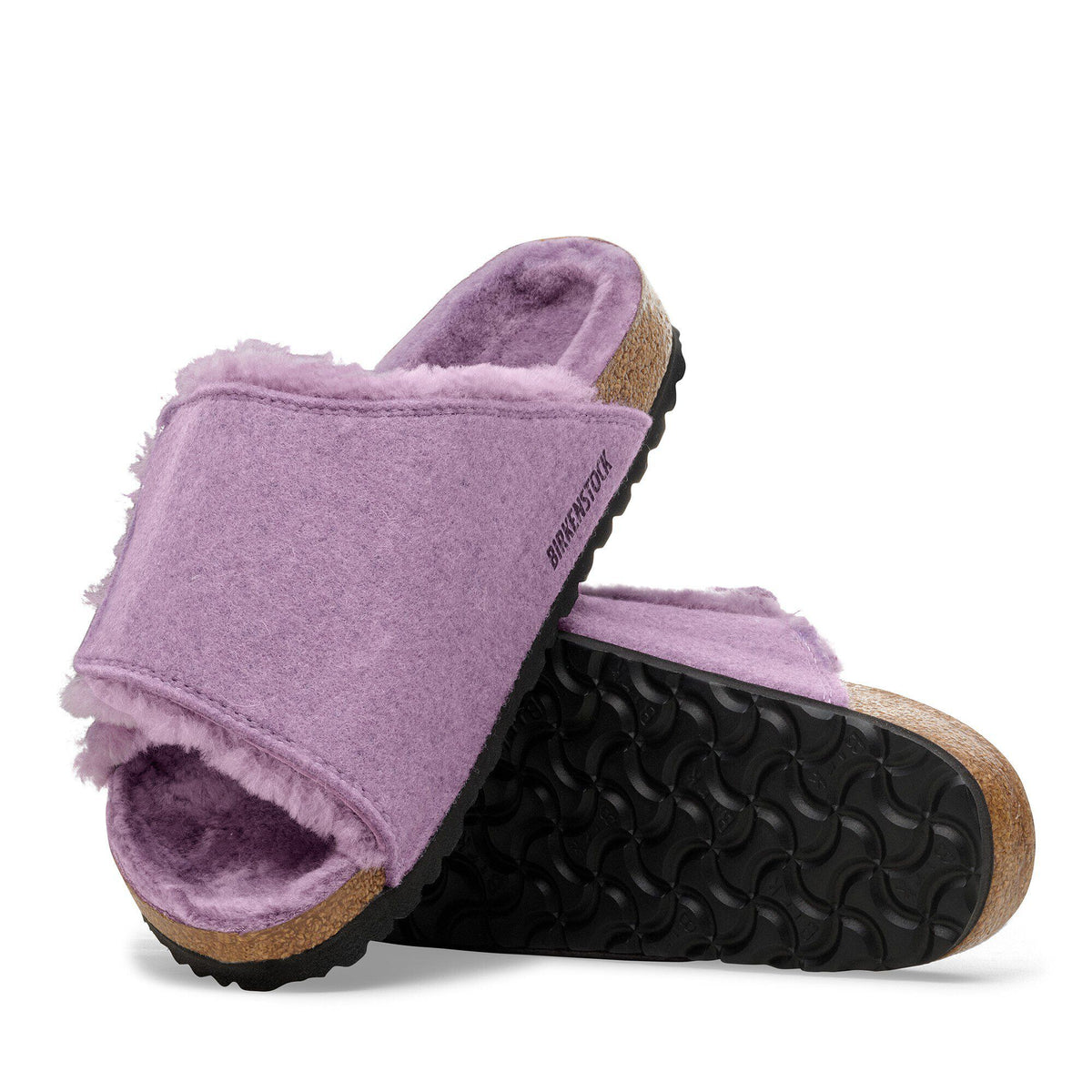 Solana Shearling Felt in Color Mauve | Birkenstock