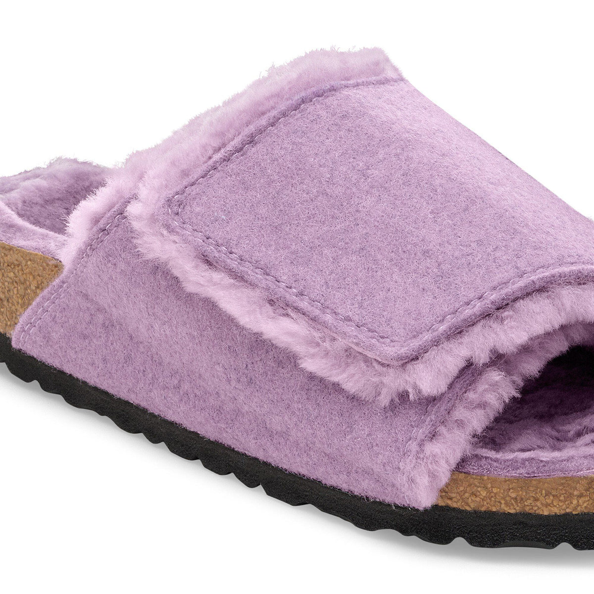 Solana Shearling Felt in Color Mauve | Birkenstock