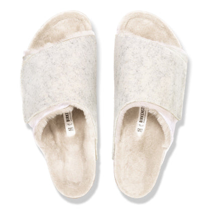 Solana Shearling Felt in Color Oyster | Birkenstock