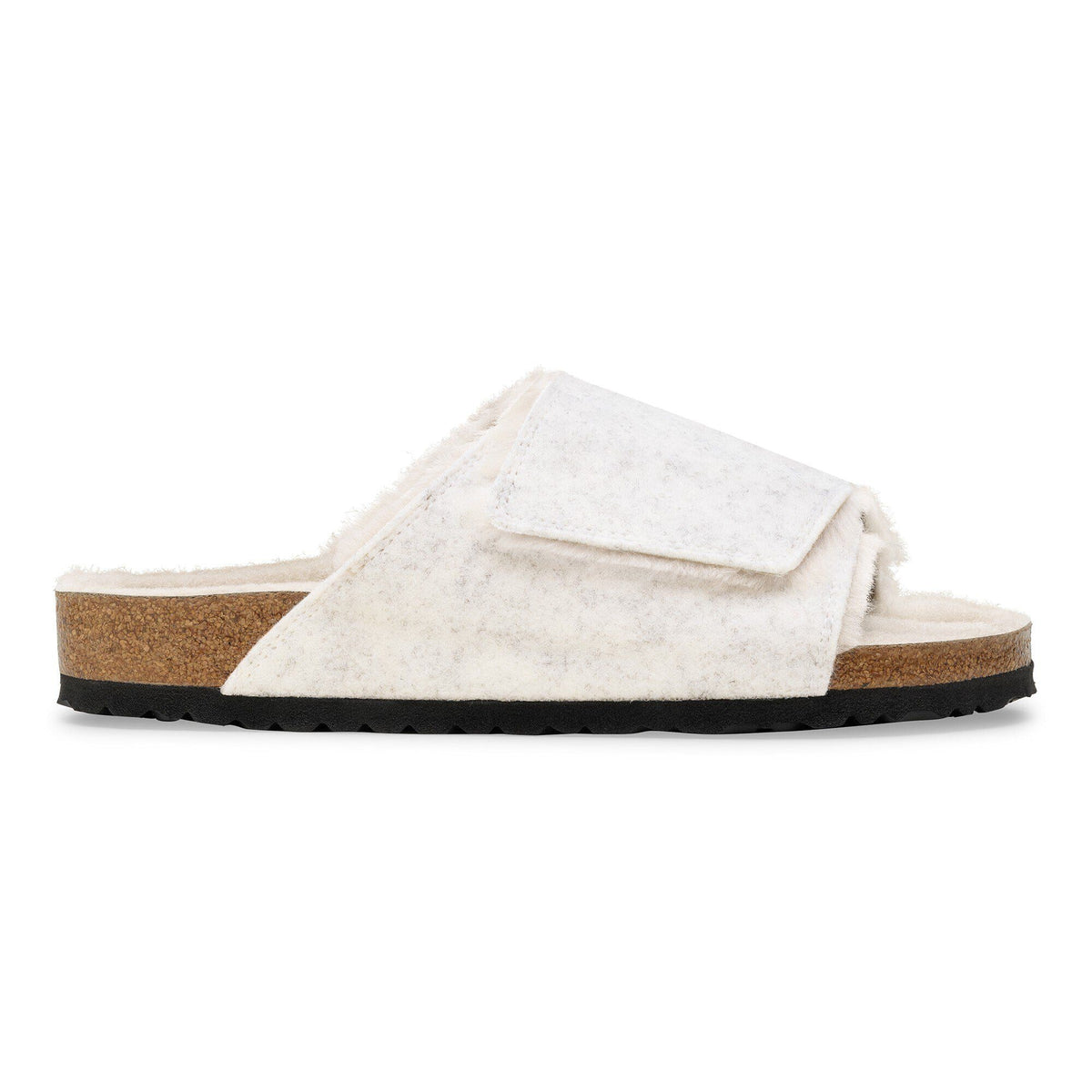 Solana Shearling Felt in Color Oyster | Birkenstock