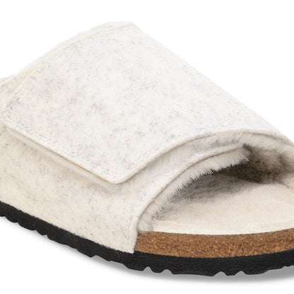 Solana Shearling Felt in Color Oyster | Birkenstock