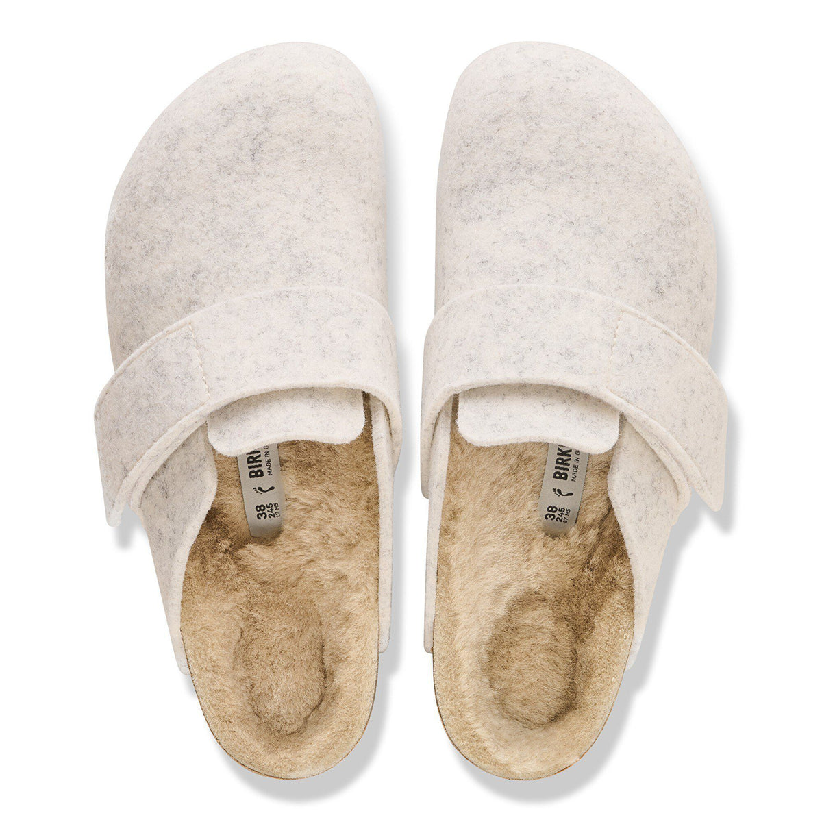 Loma Shearling Felt in Color Oyster | Birkenstock