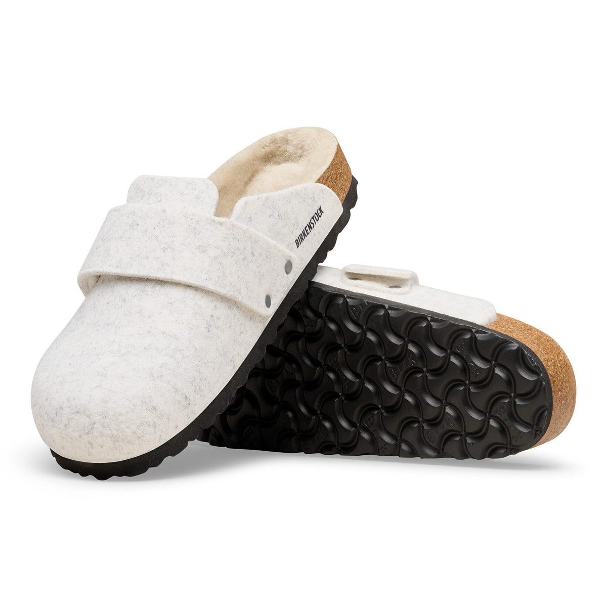 Loma Shearling Felt in Color Oyster | Birkenstock