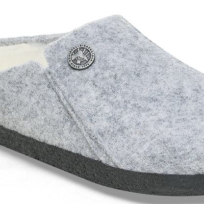 Zermatt Kids Shearling Felt in Color Light Gray | Birkenstock
