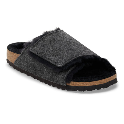 Solana Shearling Felt in Color Anthracite | Birkenstock