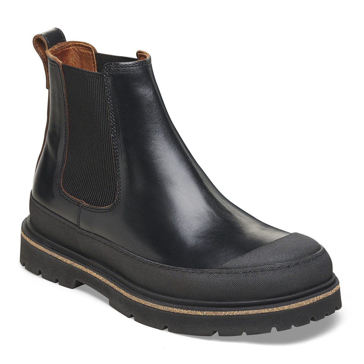 Prescott Slip On Men Oiled Leather in Color Black | Birkenstock