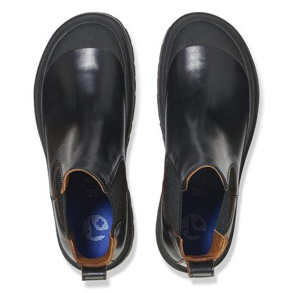 Prescott Slip On Men Oiled Leather in Color Black | Birkenstock
