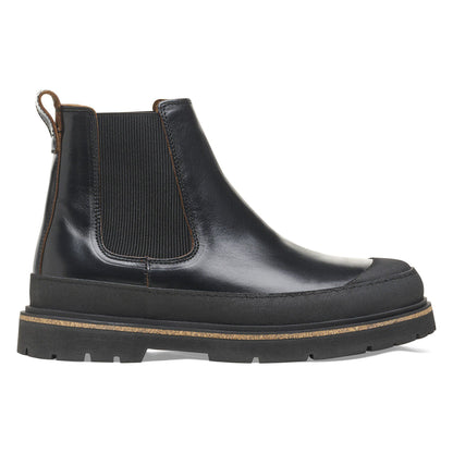 Prescott Slip On Men Oiled Leather in Color Black | Birkenstock